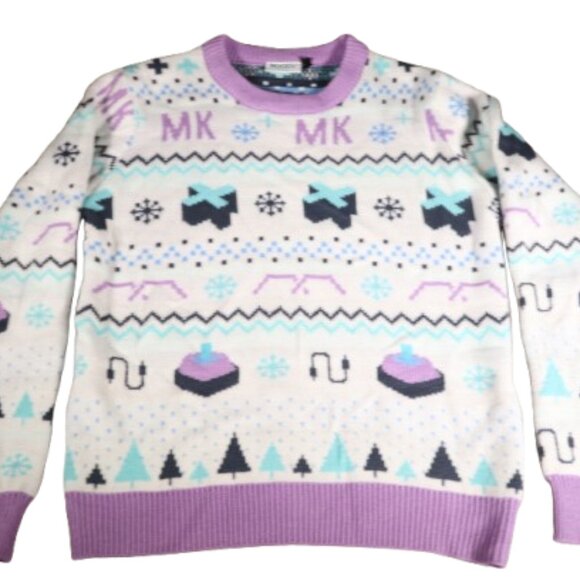Rare Roody MK Gaming Sweater Ugly Christmas Swag Sz Medium - Picture 1 of 7